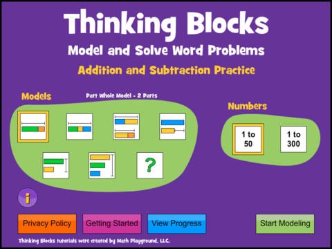 Thinking Blocks Addition and Subtraction