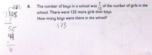 Number of boy and girls in school